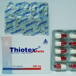ثيوتيكس فورت 600 مجم 20 كبسولة | Thiotex Forte 600 Mg 20 Cap