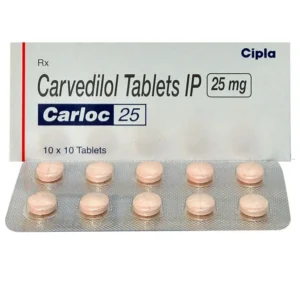 كارفيديلول 25 مجم 30 قرص | Carvedilol 25 Mg 30 Tab